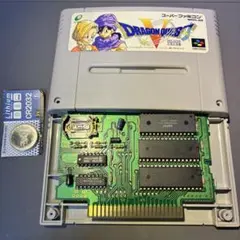 【中古電池交換済み】スーパーファミコンソフト ドラゴンクエスト5