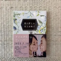 愛の夢とか　川上未映子 アイスクリームフィーバー　恋愛