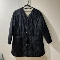 キルティングコート 白