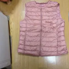 UNIQLO ウルトラライトダウン ベスト ピンク XLのサムネイル