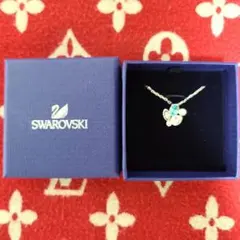 Swarovski 蝶モチーフ ネックレス