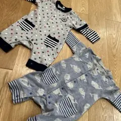 ベビーロンパース70 2点セット