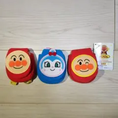 【新品】それいけ！アンパンマン コキンちゃん アップリケ ミニリュックポーチ