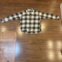 ユニクロ　ネルシャツ