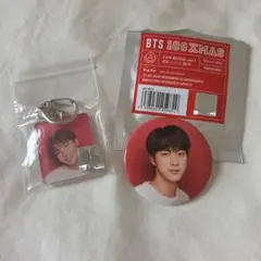 BTS 109 XMAS 缶バッジ & キーホルダーセット