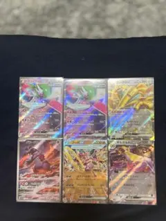 ポケカグラードン、フーパex、テツノブジンex2、ギルガルドex、サーフゴーex