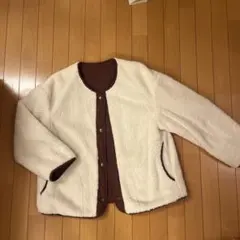 リバーシブル フリースジャケット