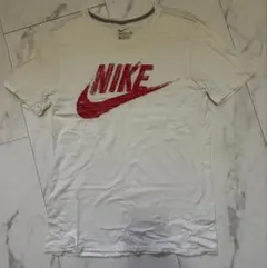90s Nike ホワイト Tシャツ ロゴプリント 古着