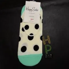 新品 Happy Socks ドット柄レディースローソックス靴下　春夏のサムネイル