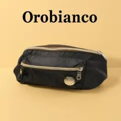 Orobianco　ボディバッグ　ナイロン　ネイビー　K033-2