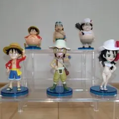 ワンピース　ワールドコレクタブルフィギュア　RIZAP　全6種