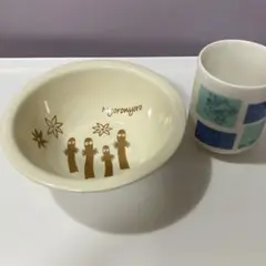 ムーミン　ニョロニョロ　にょろにょろ　スープボウル　湯呑み　セット　レア