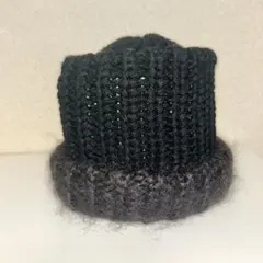 CA4LA ウールニット帽 フリーサイズ 黒・グレー・ユニセックス