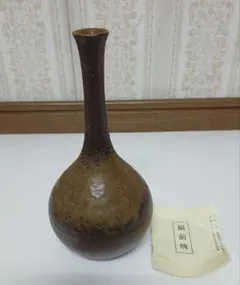 備前焼 鶴首花入 清水賢司 共箱付き 備前焼 鶴首花入 清水賢司 共箱付き - メルカリ