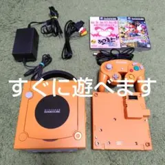 【動作確認済】ゲームキューブ ゲームボーイプレイヤー オレンジ　①