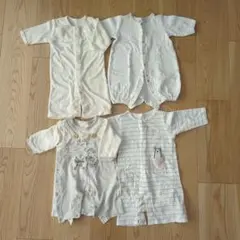 ベビー用カバーオール　4枚セット　50〜80