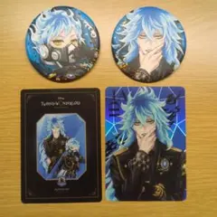 ツイステ 5周年 ポップアップ オーロラカード 缶バッチ イデア オルト