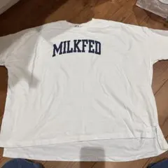 MILKFED ホワイト ビックTシャツ Mサイズのサムネイル