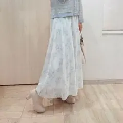 ハニーズ　チュールロングスカート