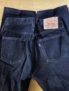 米国製　Levi's 501 ブラック ストレートデニム USA製のサムネイル