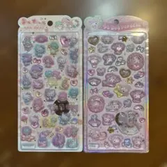 サンリオ　うるちゅるポップシール　2枚セット