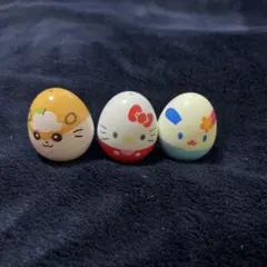 サンリオ ゆらゆらおきあがりこぼし　ウサハナ　ハローキティ　コロコロクリリン