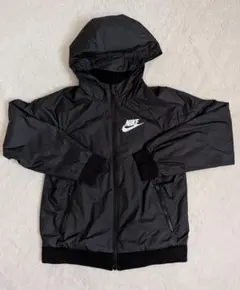 NIKE キッズ ジップアップパーカー ブラック