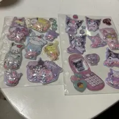 シャカシャカシール　ボンボンドロップシール　サンリオ　一部