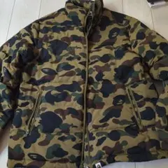 A BATHING APE カモフラ ダウンジャケット XLのサムネイル