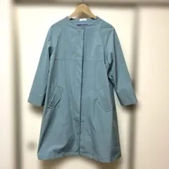 JEUNE MAMAN コート ブルーグリーン