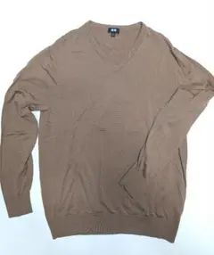エクストラファインメリノVネックセーター