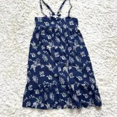 A.Ｖ.Ｖ　ネイビー花柄 キャミワンピース 140cm