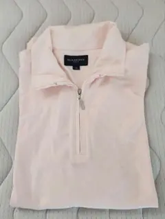 美品‼　BURBERRY GOLF ピンクシャツ Mサイズ　薄手かわいぃ