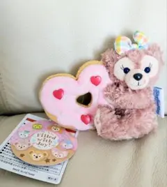 シェリーメイ　ぬいぐるみバッジ　フィルドウィズジョイ　東京ディズニーシー限定