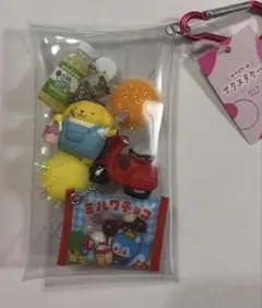 ガチャ詰めポーチ ポムポムプリン サンリオ ミニチュア チャーム