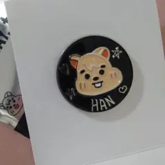 Stray Kids EXHIBITION ランダムピンバッジ ハンクオッカ