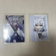 カラフルピーチ様　どぬく様　トレカ　２枚　まとめ売り　おまけ１枚入り　個人✖️