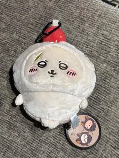 ちいかわ 　ハロウィンがまぐちポーチ ラッコ／いちご大福