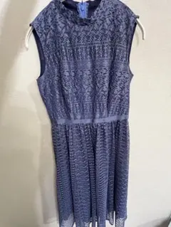 Aimer Acret ノースリーブワンピース ブルー