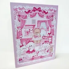 レトロアニマル・ピンクドレッサー★手帳カバー【Ａ５・６穴バインダー/ファイル】