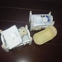 シルバニアファミリー ベビーベッドセット