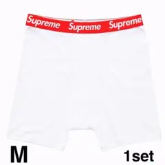 新品　シュプリーム　supreme ヘインズ　ボクサーパンツ　白M1枚