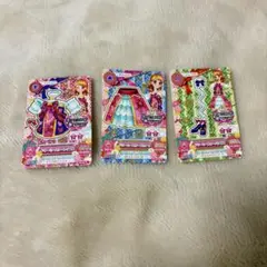 アイカツ 3枚セット　ドリーミースターサイン入りあり