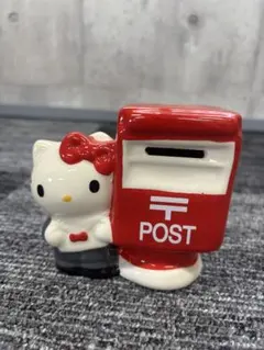 ハローキティ ポスト型貯金箱 1976年非売品 サンリオ ノベルティ2個