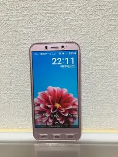 美品シンプルスマホ4 704SH ピンクSHARP