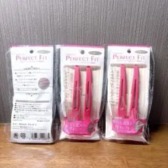 クレイツイオン　ヘアクリップ PERFECT FIT ピンク　３セット