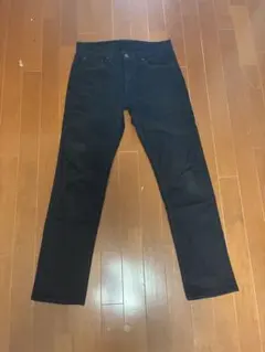 Levi's 511 Slim ブラックデニムパンツ ストレート　W31