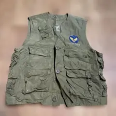U.S. AIR FORCE 多ポケットベスト オリーブグリーン