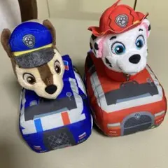 パウ・パトロール 出動！プルバックぬいぐるみ