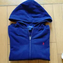ポロ ラルフローレン ボーイズ ジップアップ スウェット パーカー160